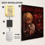 HXH Kurapika Metal Poster Wall Decor - B - Image 2