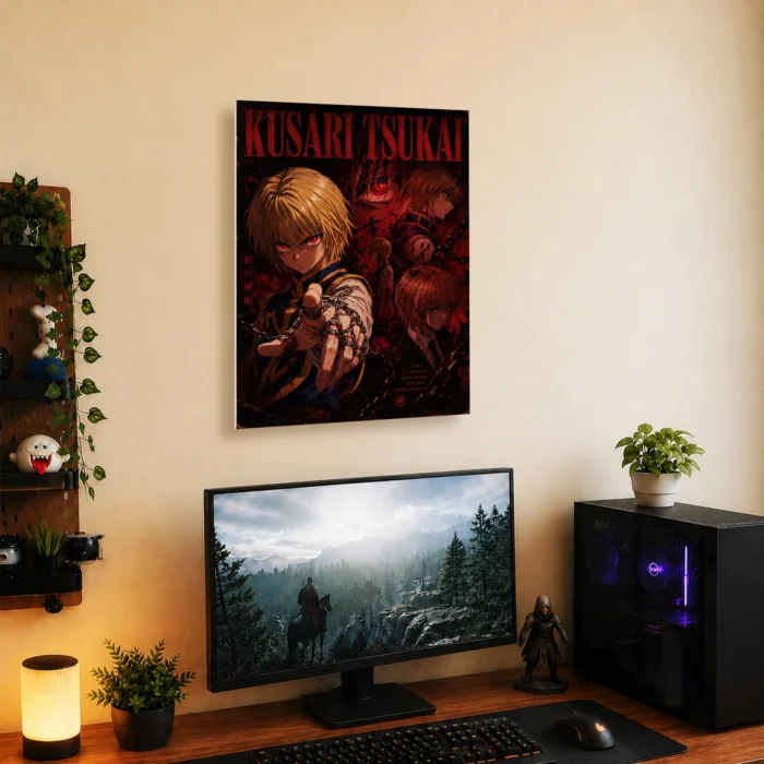 HXH Kurapika Metal Poster Wall Decor - B - Image 4