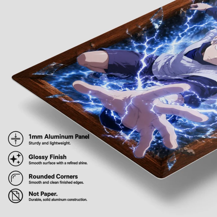 HXH Killua Metal Poster Wall Decor - B - Image 6