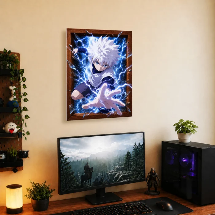HXH Killua Metal Poster Wall Decor - B - Image 5