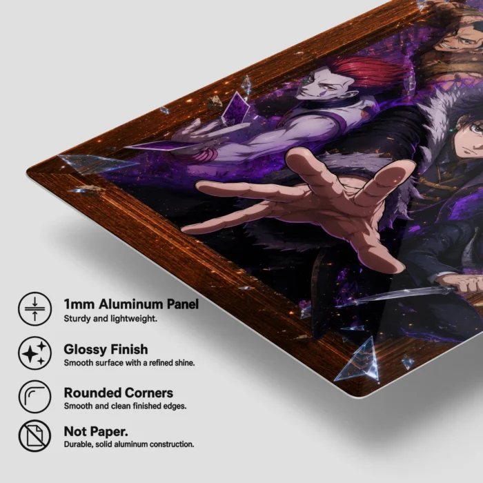 HXH Phantom Troupe Metal Poster Wall
  Decor - B - Image 5