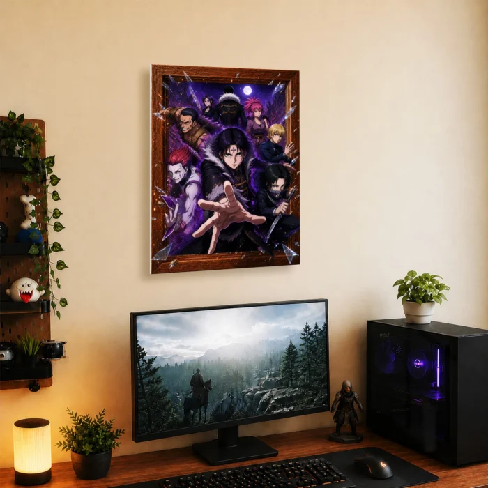 HXH Phantom Troupe Metal Poster Wall
  Decor - B - Image 4