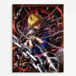 HXH Kurapika Metal Poster Wall Decor - C