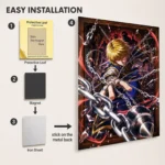 HXH Kurapika Metal Poster Wall Decor - C - Image 2