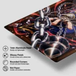 HXH Kurapika Metal Poster Wall Decor - C - Image 6