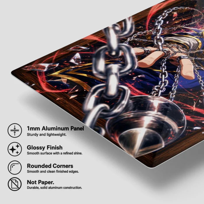 HXH Kurapika Metal Poster Wall Decor - C - Image 6