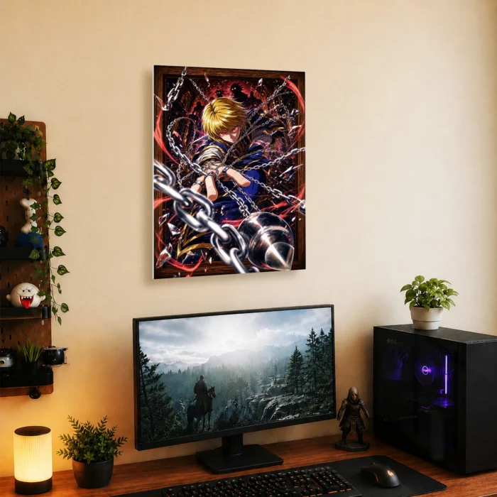HXH Kurapika Metal Poster Wall Decor - C - Image 5