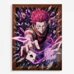 HXH Hisoka Metal Poster Wall Decor - A