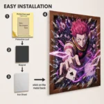 HXH Hisoka Metal Poster Wall Decor - A - Image 2