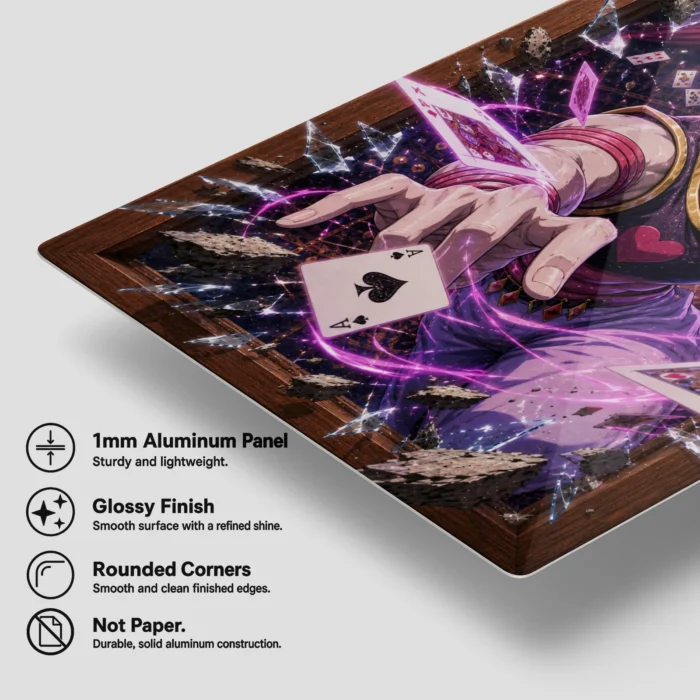 HXH Hisoka Metal Poster Wall Decor - A - Image 5