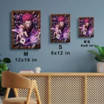 HXH Hisoka Metal Poster Wall Decor - A - Image 6