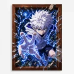 HXH Killua Metal Poster Wall Decor - C