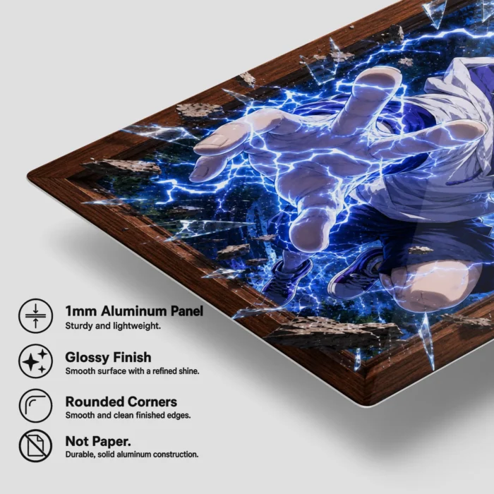 HXH Killua Metal Poster Wall Decor - C - Image 5