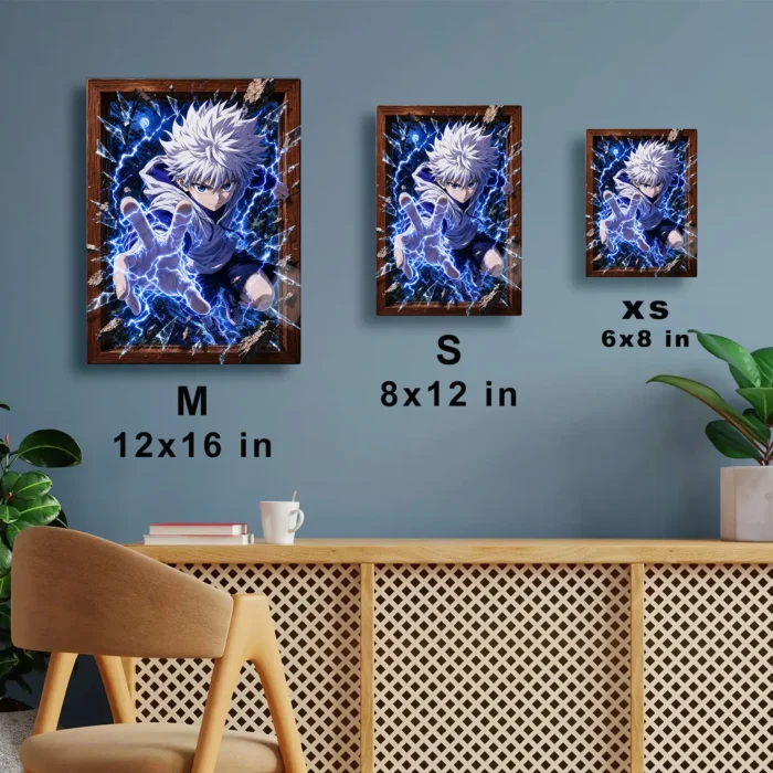 HXH Killua Metal Poster Wall Decor - C - Image 6