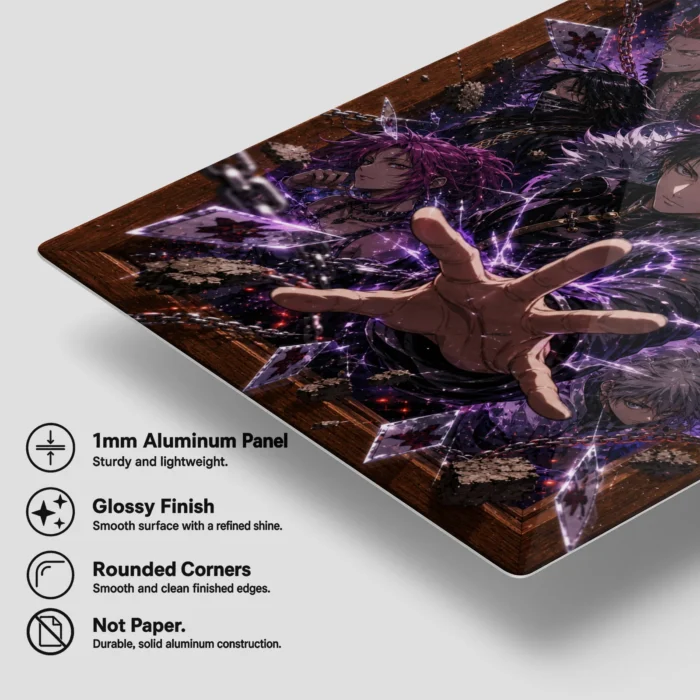 HXH Phantom Troupe Metal Poster Wall
  Decor - C - Image 5
