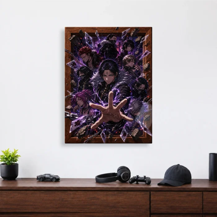 HXH Phantom Troupe Metal Poster Wall
  Decor - C - Image 3