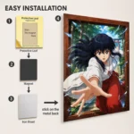 Half Demon Metal Poster Wall Decor - Image 2