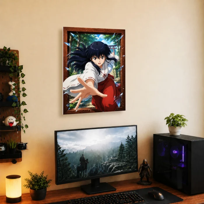 Half Demon Metal Poster Wall Decor - Image 4