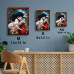 Half Demon Metal Poster Wall Decor - Image 6