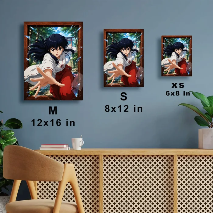 Half Demon Metal Poster Wall Decor - Image 6