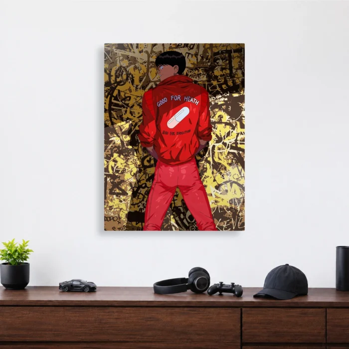 Neo City Metal Poster Wall Decor - Image 3