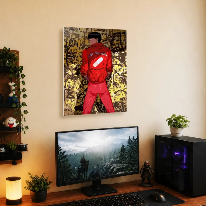 Neo City Metal Poster Wall Decor - Image 4