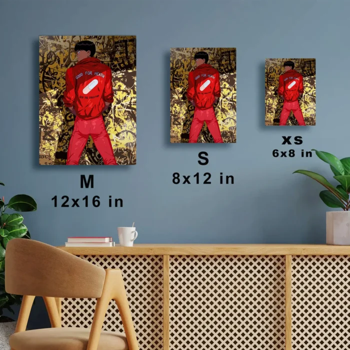 Neo City Metal Poster Wall Decor - Image 6