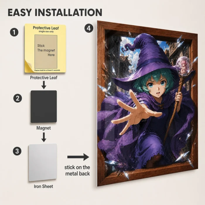Dark Fantasy Schierke Metal Poster Wall
  Decor - Image 2