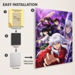 Half Demon Metal Poster Wall Decor - A - Image 2
