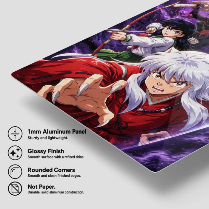 Half Demon Metal Poster Wall Decor - A - Image 5