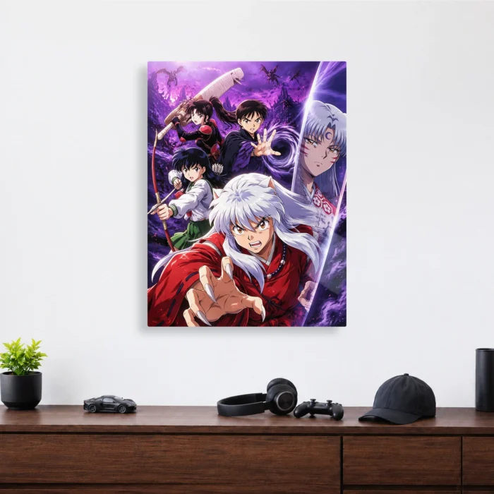 Half Demon Metal Poster Wall Decor - A - Image 3