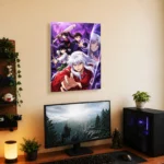 Half Demon Metal Poster Wall Decor - A - Image 4