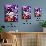 Half Demon Metal Poster Wall Decor - A - Image 6