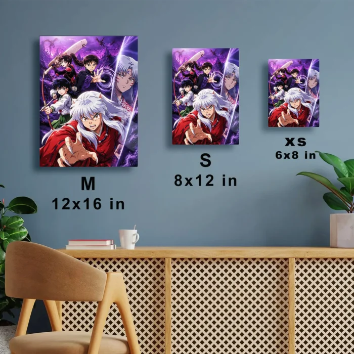 Half Demon Metal Poster Wall Decor - A - Image 6