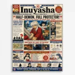 Half Demon Metal Poster Wall Decor - B
