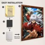 Half Demon Metal Poster Wall Decor - C - Image 2