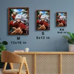 Half Demon Metal Poster Wall Decor - C - Image 6