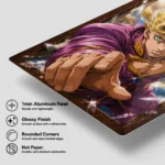 JJBA - Giorno Giovanna Metal Poster Wall
  Decor - Image 5