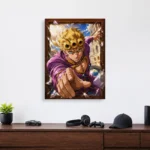 JJBA - Giorno Giovanna Metal Poster Wall
  Decor - Image 3