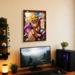 JJBA - Giorno Giovanna Metal Poster Wall
  Decor - Image 4