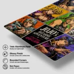 JJBA - JoJo Protagonists Metal Poster
  Wall Decor - Image 5