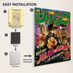 JJBA - Stardust Crusaders Metal Poster
  Wall Decor - Image 2