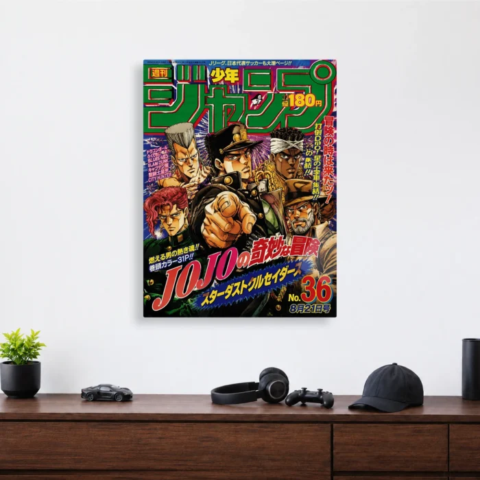 JJBA - Stardust Crusaders Metal Poster
  Wall Decor - Image 3