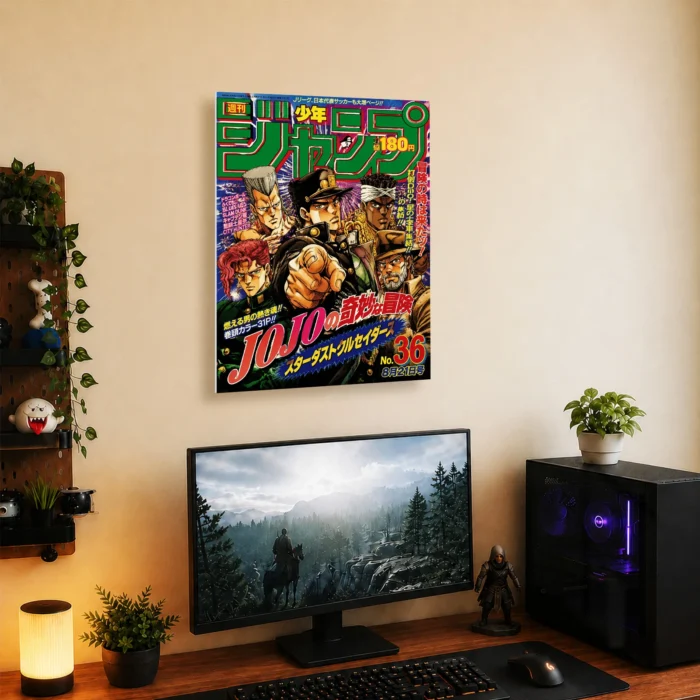JJBA - Stardust Crusaders Metal Poster
  Wall Decor - Image 4