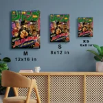JJBA - Stardust Crusaders Metal Poster
  Wall Decor - Image 6