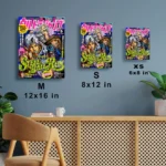 JJBA - Johnny Joestar Metal Poster Wall
  Decor - Image 6