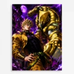 JJBA - DIO & The World Metal Poster
  Wall Decor
