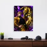 JJBA - DIO & The World Metal Poster
  Wall Decor - Image 3