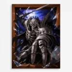 Dark Fantasy Skull Knight Metal Poster
  Wall Decor