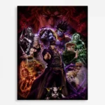 JJBA Metal Poster Wall Decor